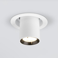 Встраиваемый светильник Elektrostandard 9917 LED, 10W, 4200K, белый матовый a052448