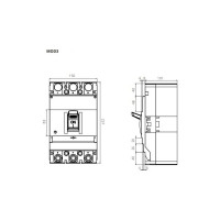 Автомат в литом копусе iskra MOD3-3NM-400 УТ-00019776