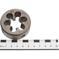 Плашка WOLFSTAR метрическая М24х3,0 9ХС Гост 9740 dr24300