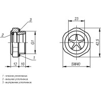 Маслоуказатель Глазок KIPP K0246.42100