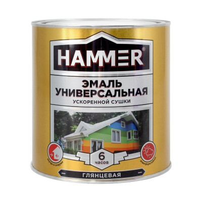 Универсальная эмаль ускоренной сушки Hammer ЭК000135049