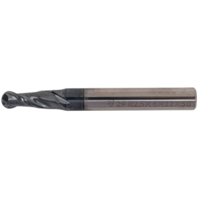 PANDA CNC Фреза сферическая 5х6х12х50 2F HRC45 AlTiN ц/х, К40 цельная mf40502
