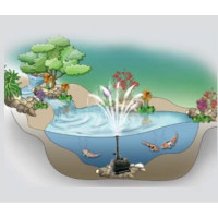 Фонтанный насос с насадками SICCE ULTRA TECH 4000 PLH110/GLQ