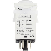 Реле времени Emas 0,3-3 сек 220В AC-DC RZ1A2C03S-5