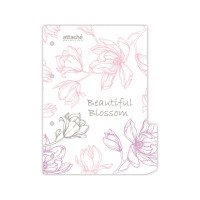 Пластиковый разделитель Attache Selection А5 Flower dreams, 3шт/уп, ассорти 1057241