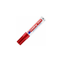 Перманентный маркер Edding BL красный 2-7 мм скошенный наконечник, блистер E-500#2