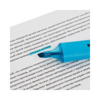 Маркер-текстовыделитель 10 шт в упаковке Kores BRIGHT LINER PLUS скошенный наконечник 0.5-5 мм синий 1271208