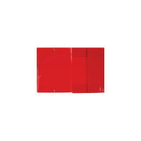 Папка 60 шт в упаковке Attache F315/06 на резинках красная 801573