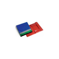 Папка 60 шт в упаковке Attache F315/06 на резинках красная 801573