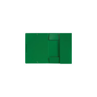 Папка 60 шт в упаковке Attache F315/06 на резинках зеленая 801572