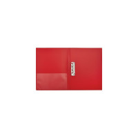 Папка 50 шт в упаковке Attache F611/07 с зажимом 17 мм красная 33179