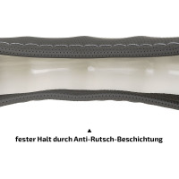 Чехол на руль Heyner дырчатый, серый, 37-39 см 600200