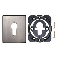 Декоративная накладка ARMADILLO на ЦМ ET Protector/USS BPVD, вороненый никель 42989