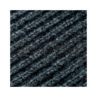 Влаговпитывающий ворсовый ребристый коврик OfficeClean 40х60 см, серый 285747