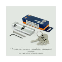 Цилиндровый механизм НОРА-М ЛПУВ.УК-80, 40-40 хром Х 14871