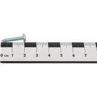 Саморез ZAMETAL 3,9х19 с полукруг. гол., крест шлиц, DIN 7981 оц., 1000 шт ZA080903