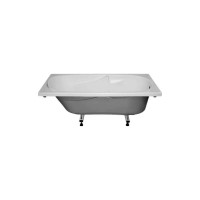 Ванна BAS Мальдива 1600х700 каркас, комплект д/с В 00022