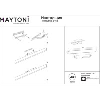 Настенная подсветка Maytoni Gleam MIR005WL-L16B