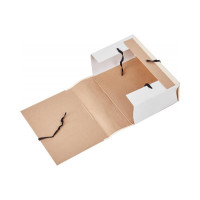 Архивная папка Attache крафт/коленкор 12 см, 4 завязки 23857