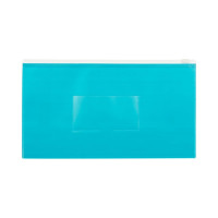 Папка на молнии Attache 264х150 мм Color, бирюза 1044990
