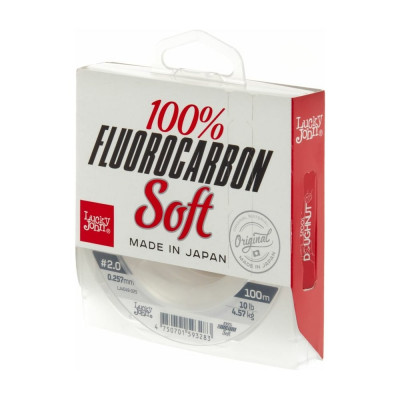 Монофильная леска Lucky John FLUOROCARBON Soft LJ4049-025