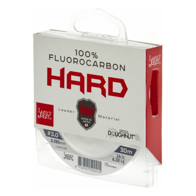 Монофильная леска Lucky John FLUOROCARBON Hard 030/028 LJ4051-028