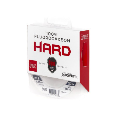 Монофильная леска Lucky John FLUOROCARBON Hard 030/018 LJ4051-018