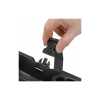 Алюминиевая стремянка с лотком и выдвигающейся ручкой Hailo L100 TopLine 5 ступеней 8050-507