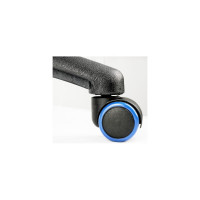 Игровое кресло Helmi HL-S06 Highway экокожа/ткань черная/синяя 279720