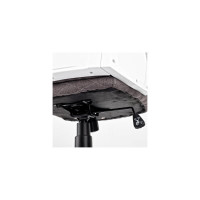 Кресло оператора Helmi HL-М05 Ambition ткань серая, пластик белый 283163