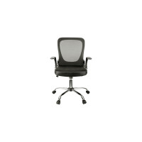 Кресло оператора Helmi HL-M04 Active ткань спинка сетка черная/сиденье TW черное, хром 283160