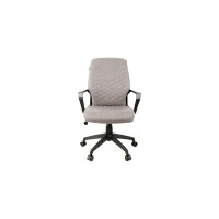 Кресло оператора Helmi HL-М05 Ambition ткань серая, пластик черный 283162