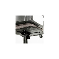 Кресло оператора Helmi HL-М05 Ambition ткань серая, пластик черный 283162