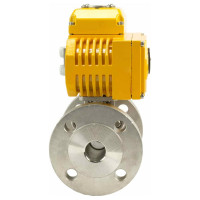 Шаровой кран DN.ru КШФП.316.200 Ду25 Ру40 с электроприводом QT-003 220В D160-04840