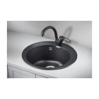 Кухонная мойка GRANULA Standart ST-4802 черный 4802, ЧЁРНЫЙ