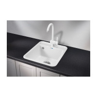 Кухонная мойка GRANULA Standart ST-4202 белый 4202, БЕЛЫЙ