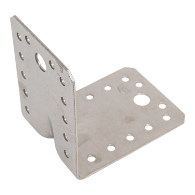 Крепежный особо прочный уголок VORMANN 90х90х65х2 мм, нержавеющая сталь 070932000RF