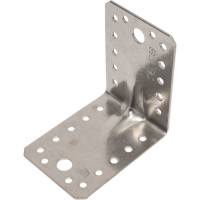 Крепежный особо прочный уголок VORMANN 90х90х65х2 мм, нержавеющая сталь 070932000RF