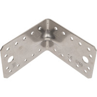 Крепежный особо прочный уголок VORMANN 90х90х65х2 мм, нержавеющая сталь 070932000RF