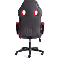 Кресло TetChair RACER GT new кожзам/ткань, металлик/красный, 36/08 13249