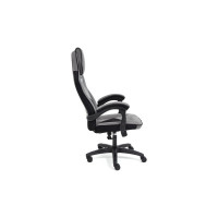 Кресло TetChair ARENA флок, серый/черный 29/35 14129