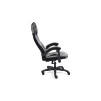 Кресло TetChair ARENA флок, серый/черный 29/35 14129