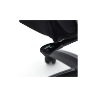 Кресло TetChair ARENA флок, серый/черный 29/35 14129