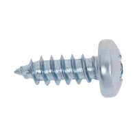 Саморез ZAMETAL 4,2х13 с полукруг. гол., крест. шлиц, DIN 7981 оц., 1000 шт ZA080941