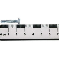 Саморез ZAMETAL 3,9х22 со сверлом и полусфер. головкой, DIN 7504N, оц., 1000 шт ZA081795