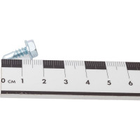 Саморез ZAMETAL 4,8х13 со сверлом и шестигранн. головкой, DIN 7504K, оц., 1000 шт ZA081443