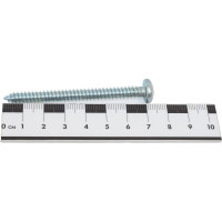 Саморез ZAMETAL 6,3х70 с полукруг. гол., крест. шлиц, DIN 7981, оц., 250 шт ZA101920