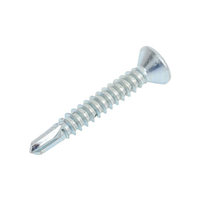 Саморез ZAMETAL 5,5х38 со сверлом и потайной головкой, DIN 7504Р, оц., 250 шт ZA082457