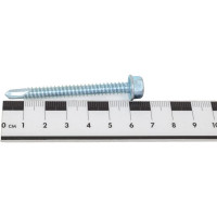 Саморез ZAMETAL 6,3х60 со сверлом и шестигран. головкой, DIN 7504K, оц., 250 шт ZA101227