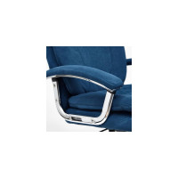 Кресло TetChair SOFTY LUX флок синий 32 13592